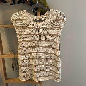 Free people sleeveless sweater